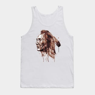 Indian Warrior Sepia Tones Tank Top